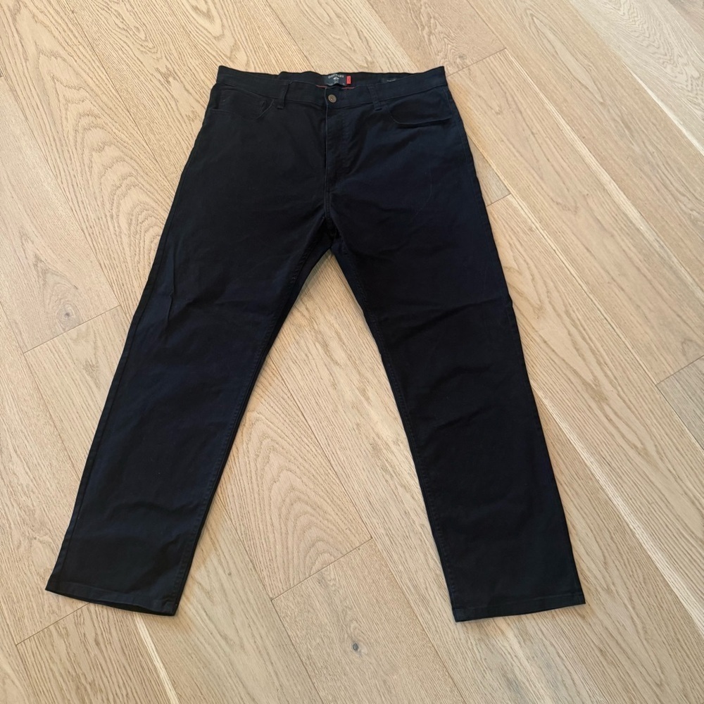 ☀️Dockers - Black Signature Khaki Straight Pants - 36/30
